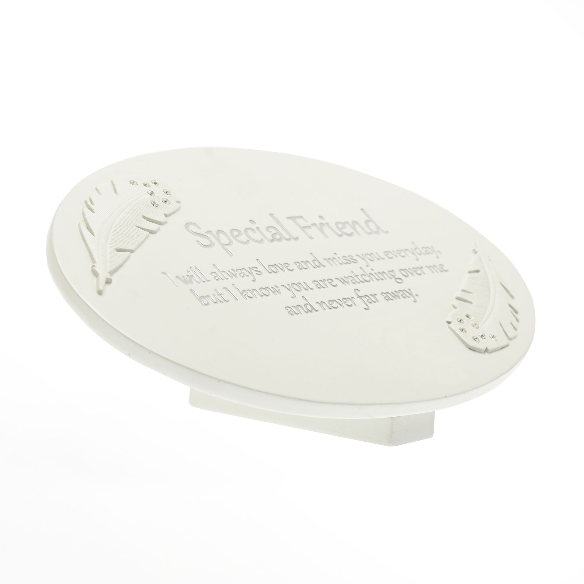 Friend Resin Memorial Plaque
