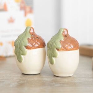 Autumn Acorn Salt and Pepper Shakers
