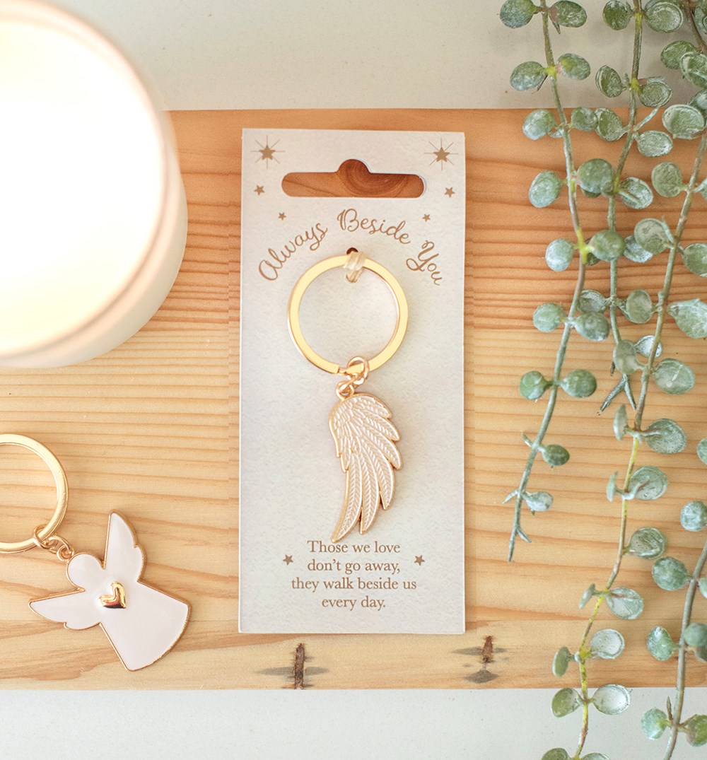 Angel Wing Keyring