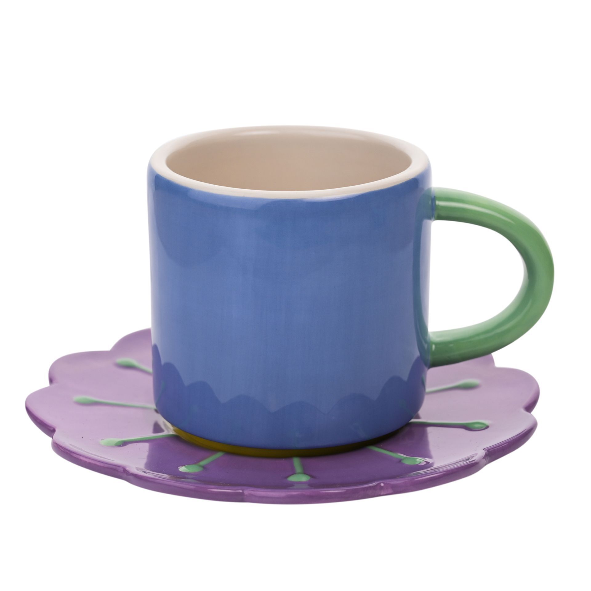 Raspberry Blossom Mug & Coaster Set - Image 2