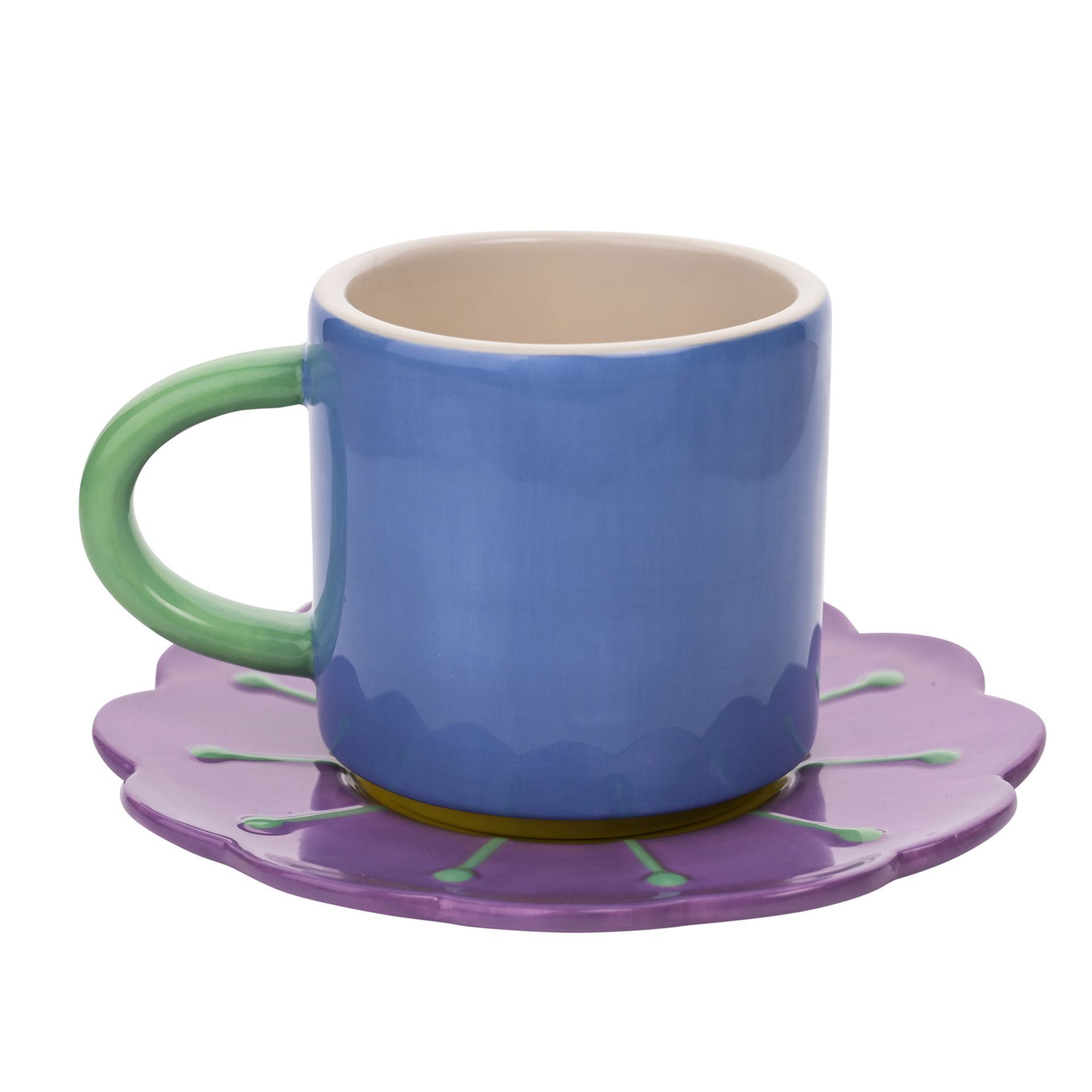 Raspberry Blossom Mug & Coaster Set - Image 5