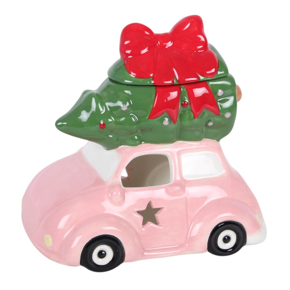 Pink Car with Christmas Tree Oil Burner - Image 2