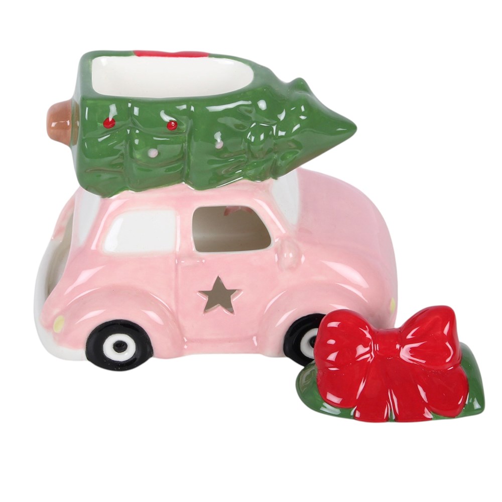 Pink Car with Christmas Tree Oil Burner - Image 4