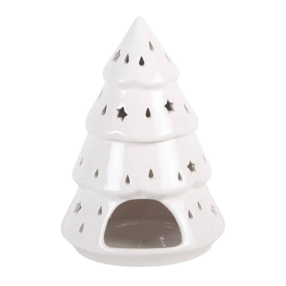 White Christmas Tree Oil Burner - Image 4