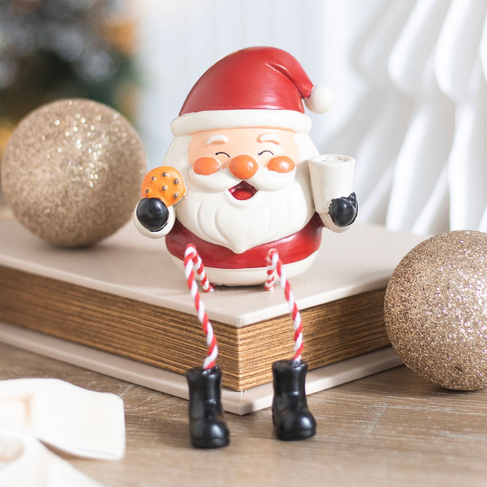 Jolly Santa Shelf Sitter