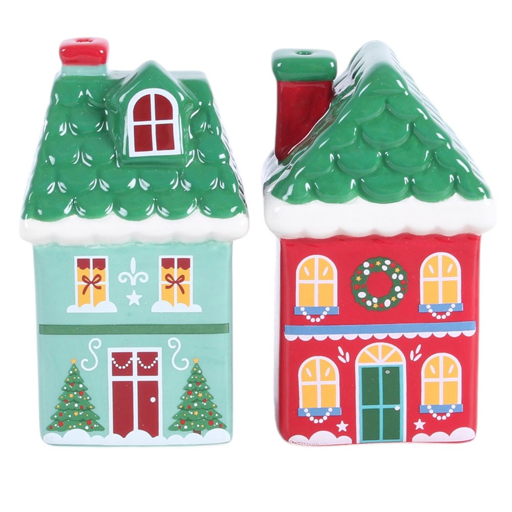 Christmas House Salt and Pepper Shakers - Image 5