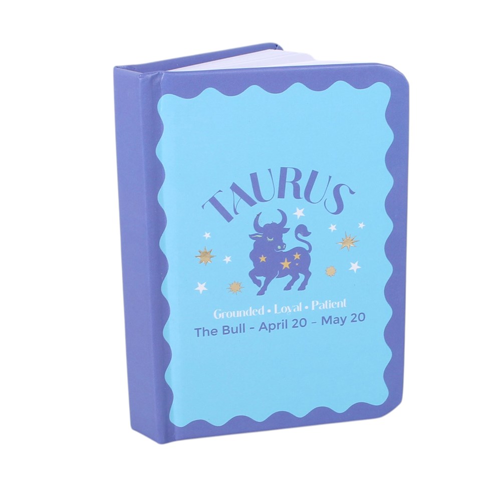 Taurus Zodiac Mini Notebook - Image 2