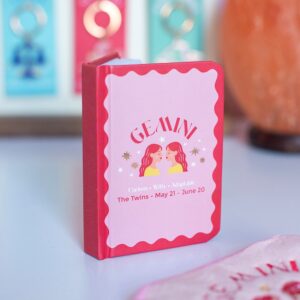 Gemini Zodiac Mini Notebook