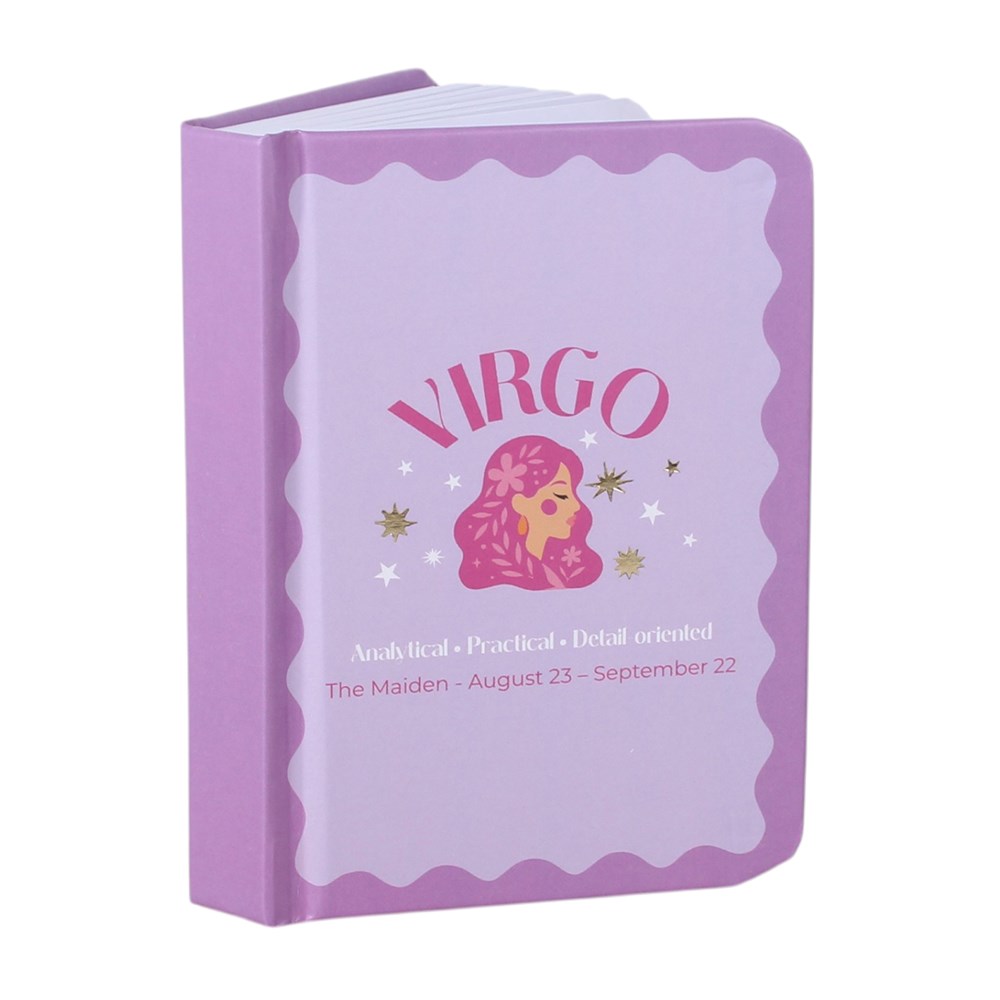 Virgo Zodiac Mini Notebook - Image 2