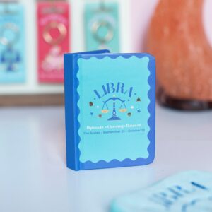 Libra Zodiac Mini Notebook