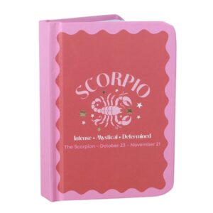 Scorpio Zodiac Mini Notebook