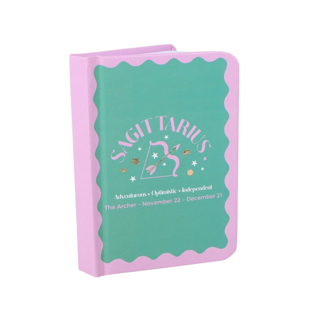 Sagittarius Zodiac Mini Notebook