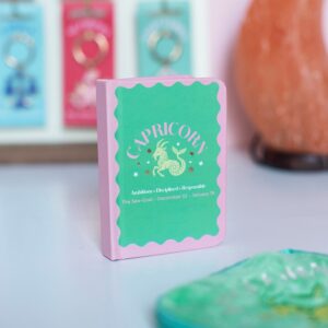 Capricorn Zodiac Mini Notebook