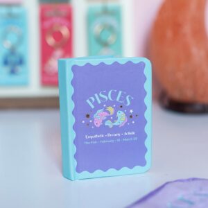 Pisces Zodiac Mini Notebook