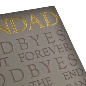 Grandad Memorial Plaque