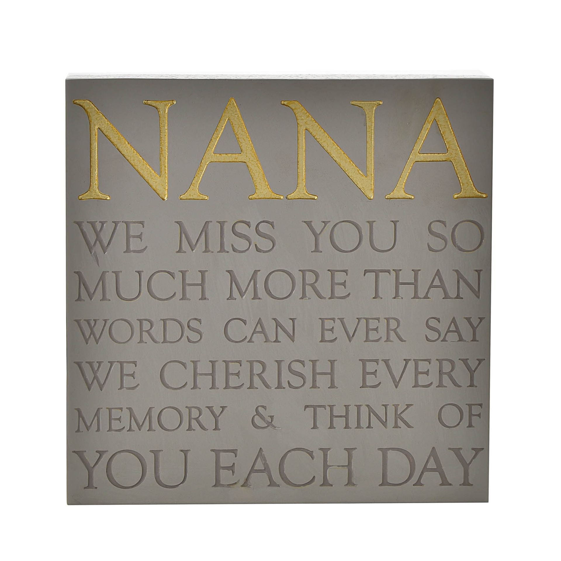 Nana Memorial Plaque - Image 2