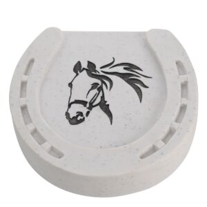 Alternative view of Horseshoe Pet Memorial Stone