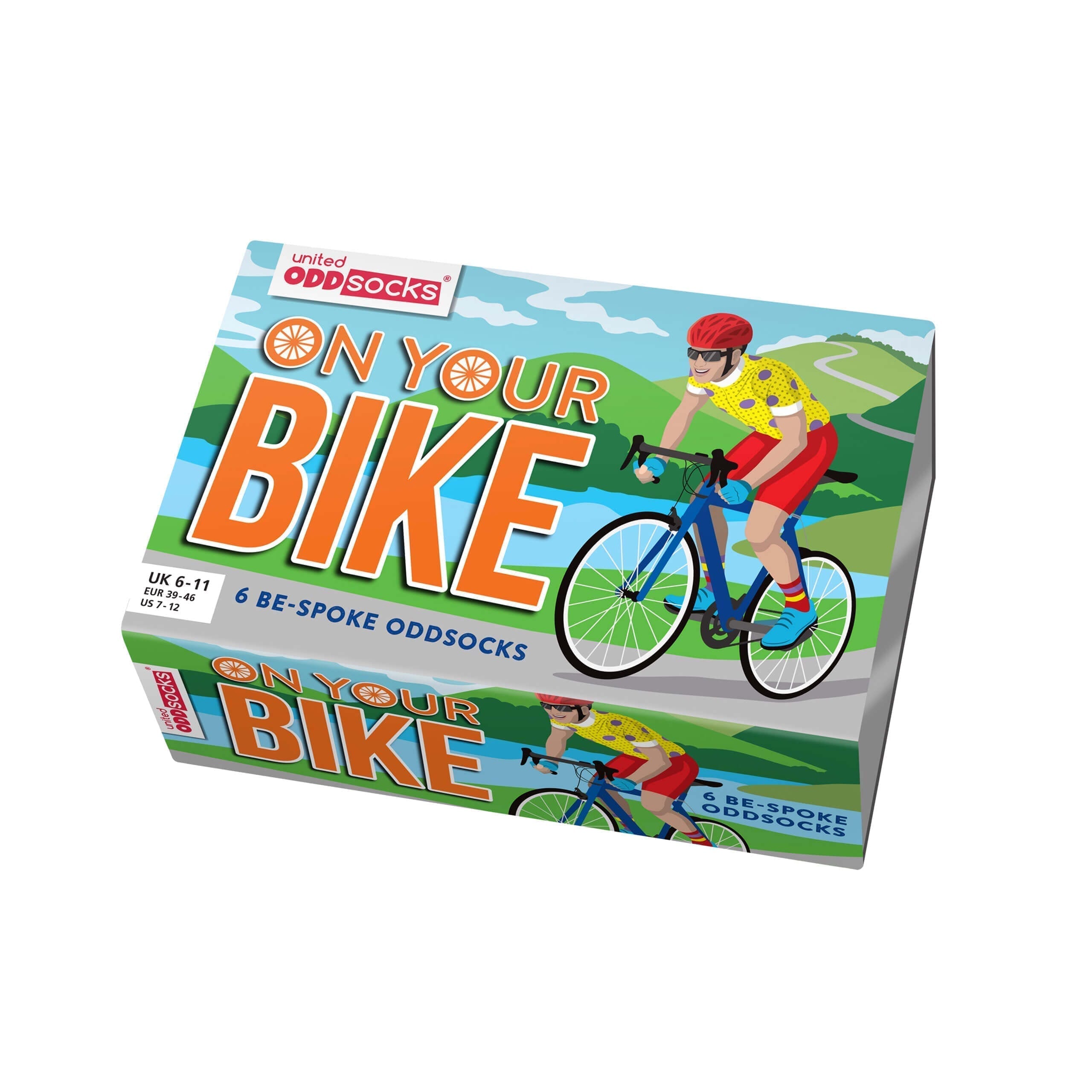 On Your Bike Cycling Sock Set - Image 2