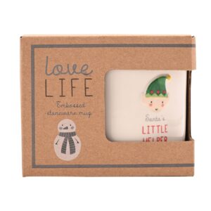 Santas Little Helper Christmas Mug